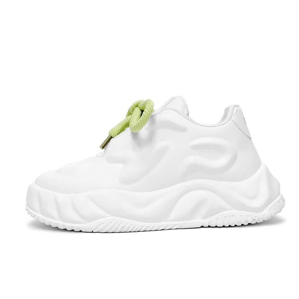 Chunky Sneaker Men Designer Board Shoe Fashion Casual Microfiber Leather Breathable Height Increased Flat Platform Running Shoes