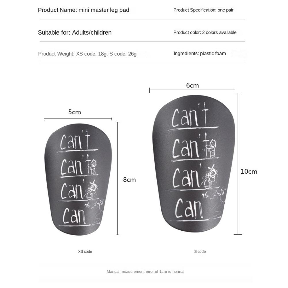 Lightweight Mini Football Shin Pad Shock Absorbing Mini Shin Guards Small Shin Pads Extra  Kids