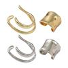 Pair Of Ear Clip Without Piercing Ear Jewelry In Sturdy Metal For Daily Wear