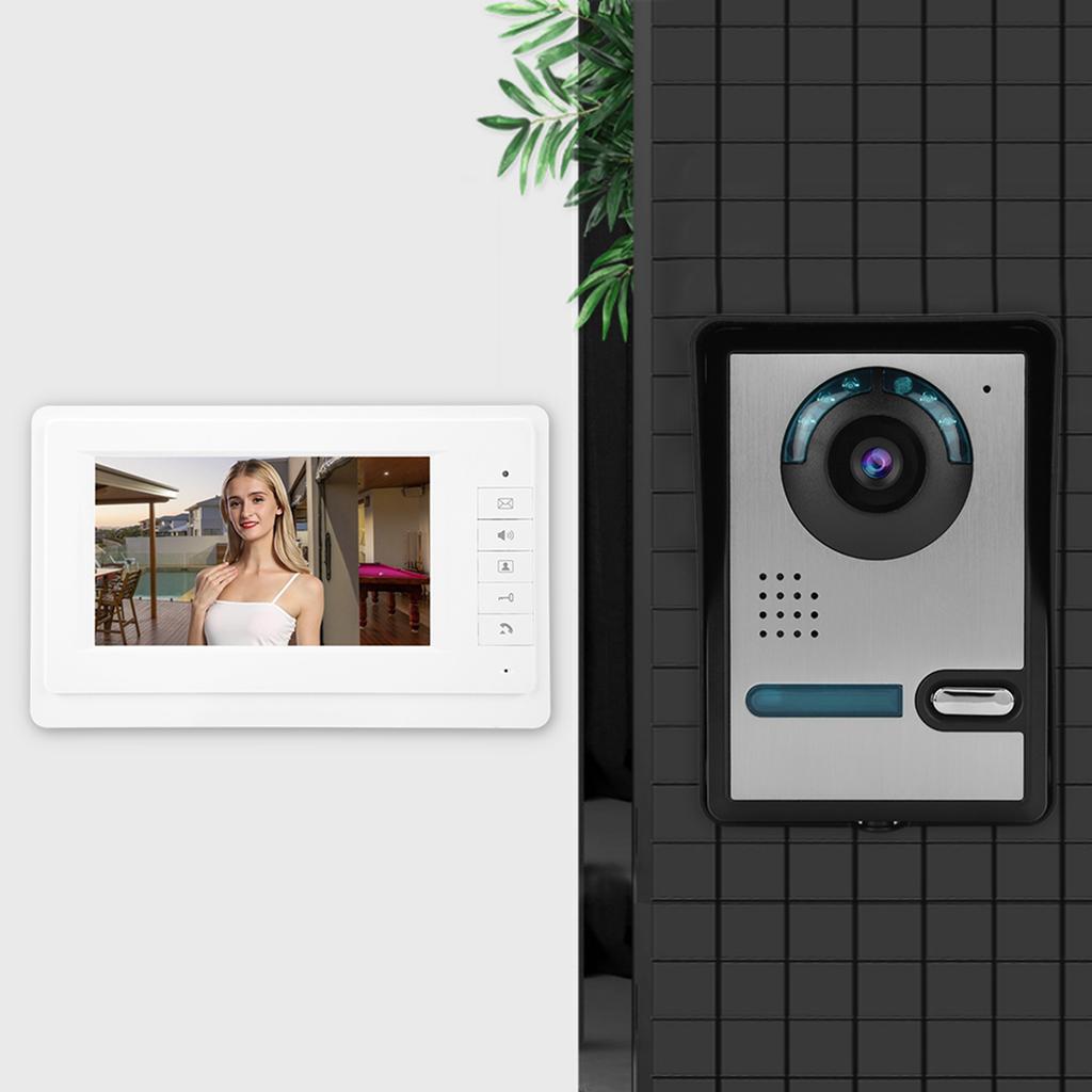 7 inch LCD Video Interfon Sonerie Interfon Cameră Monitor Sistem de Securitate Acasă
