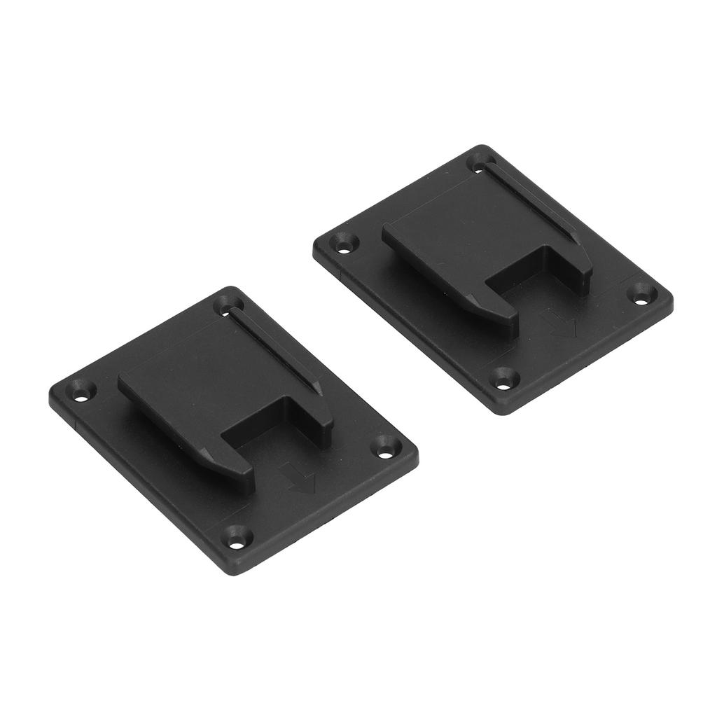 2 st Verktygshållare Fäste Batteriförvaring Fixeringsspänne med Monteringshål för Milwaukee M18 18V