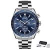 BENYAR BY-5140 Men's Quartz Watch Alloy Case Silicone Strap Fashion Casual 3Bar Waterproof Sports Watch Clock Relogio Masculino