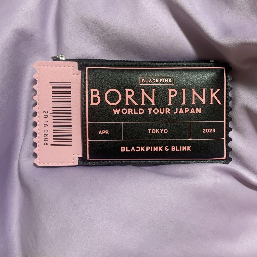[USED] BLACK PINK Ticket Mirror Pouch Tokyo