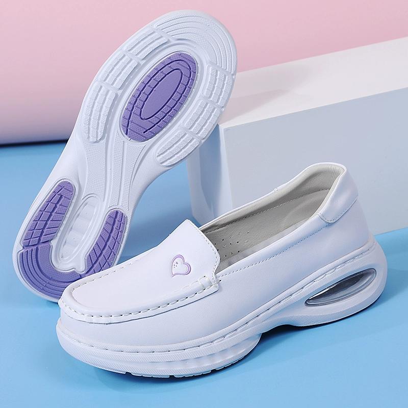 Hospital Nurse Shoes Soft Sole Breathable Shoes Thick Sole Flat Sole Not Tired Feet Medical Shoes Doctor