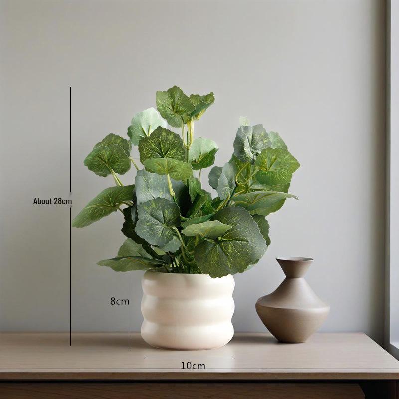 Nordic Style Artificial Potted Plants for Indoor Decor: Perfect for Living Rooms, Offices, and Desktops