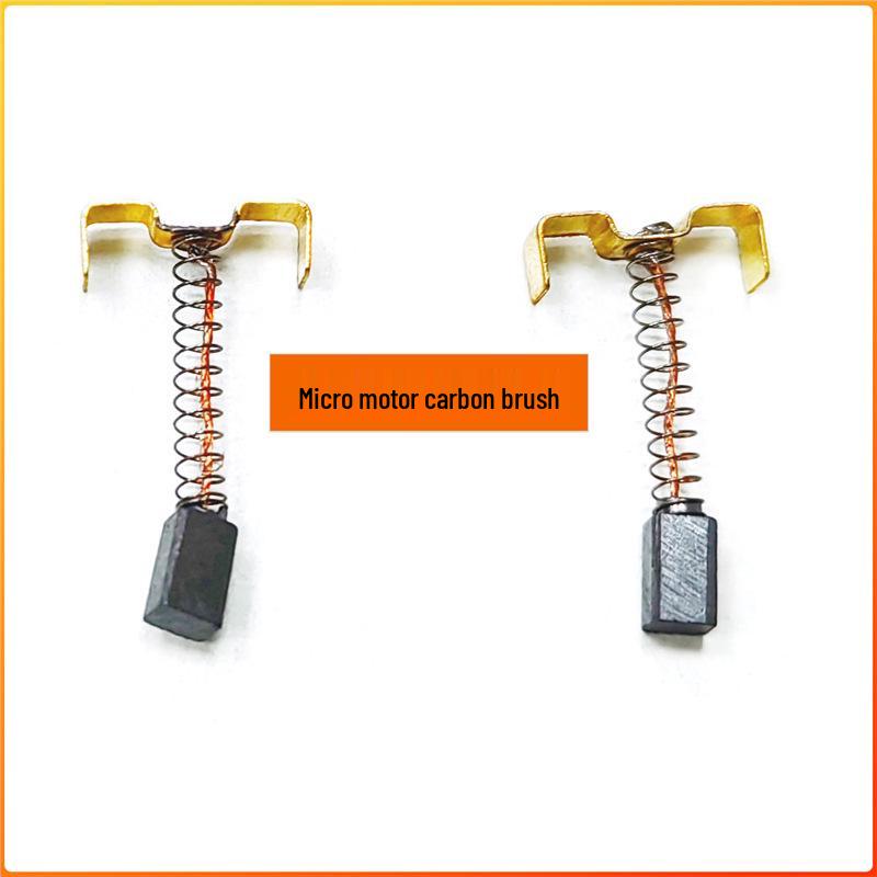 Imported Micro Carbon Brush for DC Motor (2.7x3.1x5.7mm) Compatible with M55A Motor DME44B8HPB