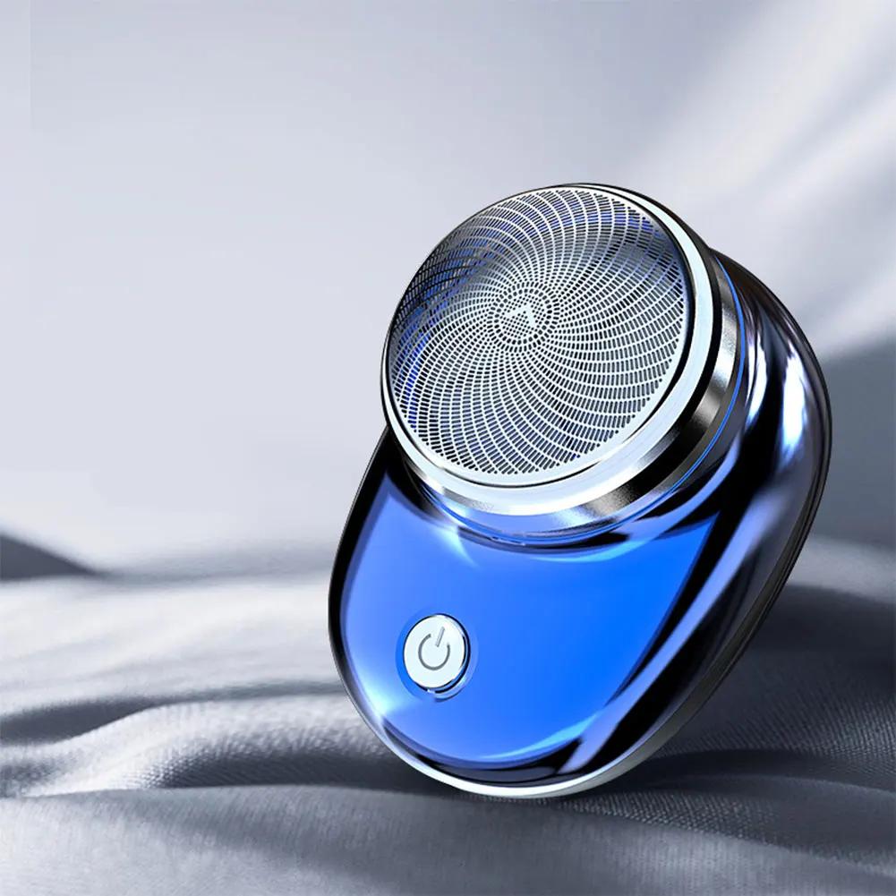 Portable Electric Shaver USB Rechargeable Mini Shave Electric Razor Pocket Shaver Waterproof Shaver Gift for Father Husband