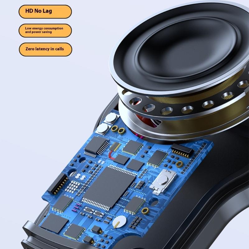 Wearable Bluetooth-compatible Speaker Clip On Mini Portable Speaker Waterproof Microphone for Music Call Speaker