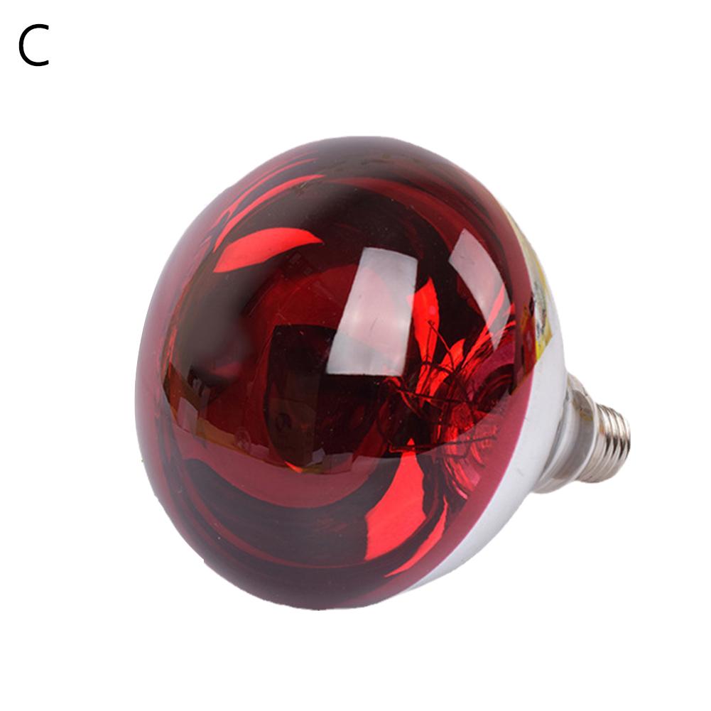 250W Infrared Heat Lamp E27 Waterproof Anti-Explosion Thickened Light Bulbs Heat Lamp Thermal Preservation For Piglet Chicken