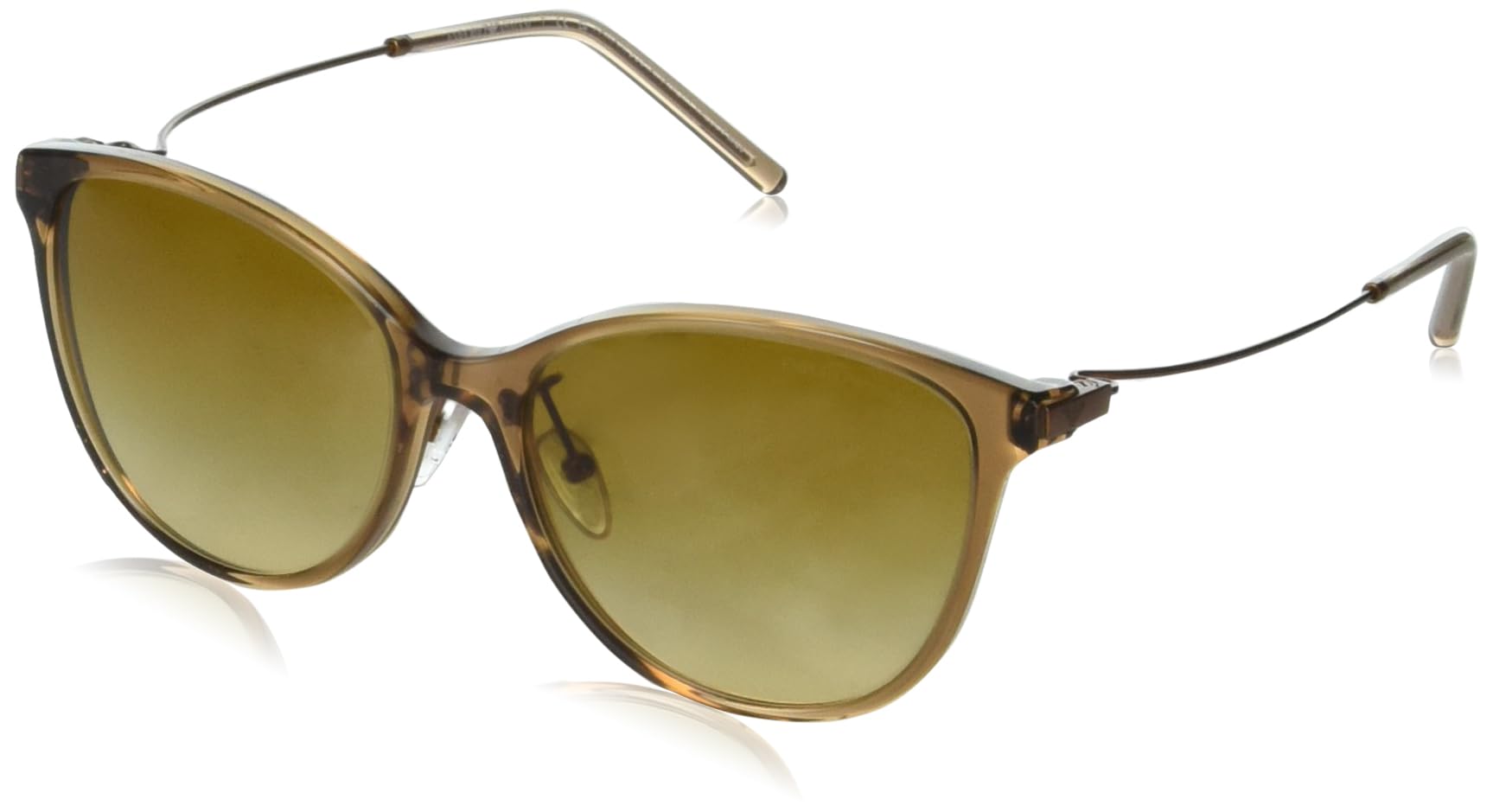 

Солнцезащитные очки Emporio Armani Shiny Transparent Light Brown Размер 56 Женские EA4220F,