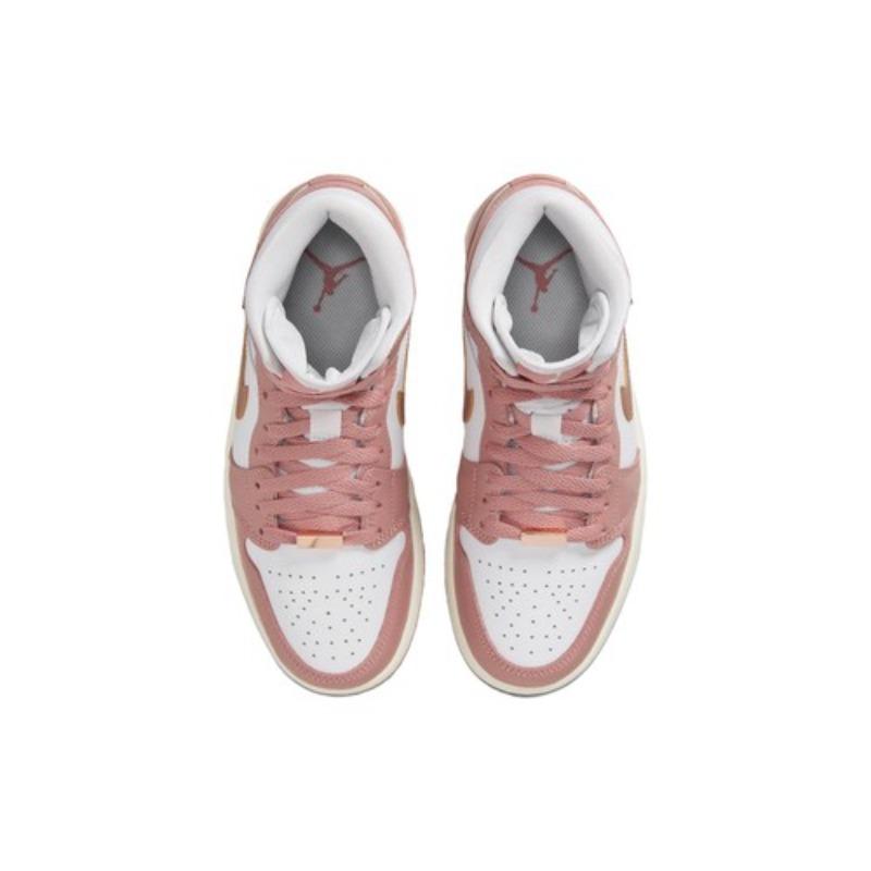 Jordan 1 Mid SE Red Stardust W - FB9892-670