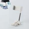 360 ° rearview mirror car phone holder and GPS holder swivel universal adjustable telescopic car phone holder  car