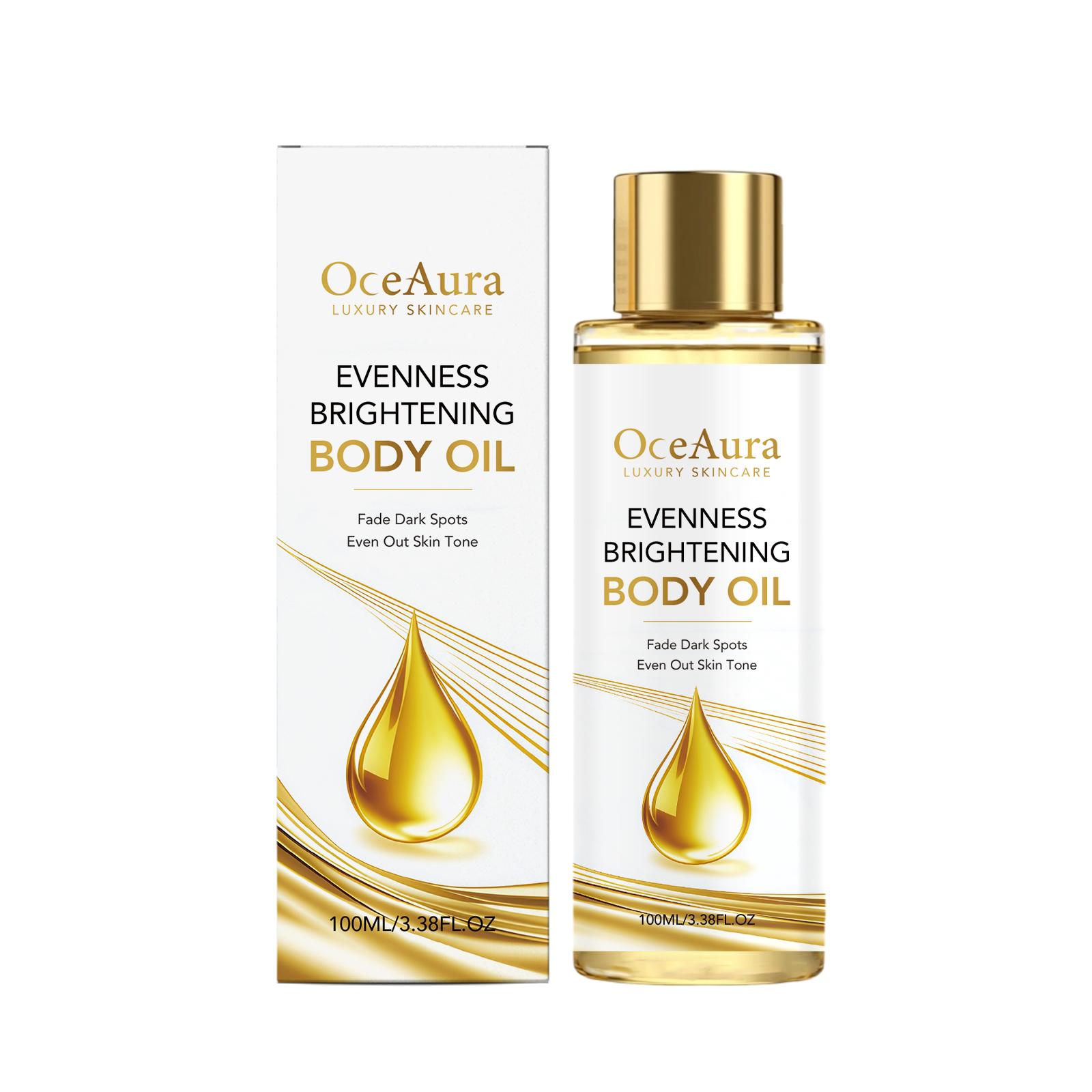 

Skin Brightening Body Oil Nourishing Dry Skin Fast Absorbing No Greasy Even Body Tone Improve Dullness Moisturizer Body Care Oil