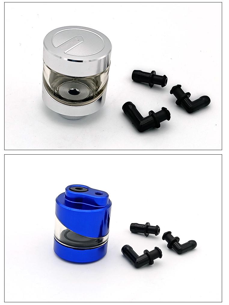 Motorcycle CNC Aluminum Brake Oil Reservoir & Bracket