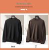 2025 Autumn-Winter Men's Plus Size Velvet Thick Sweater, Casual Round-Neck Warm Knitwear