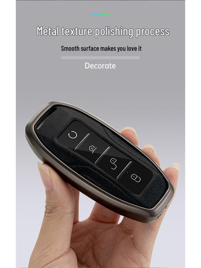 High-End Metal Shell Set for BYD Yuan, Song MAX, Qin 80, 18 Model, S7 Key Fobs