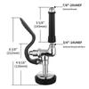 High Pressure Dish Sprays Commercial Sink Sprayer with Stainless Steels Hose Commercial Kitchen Faucet Part Enduring