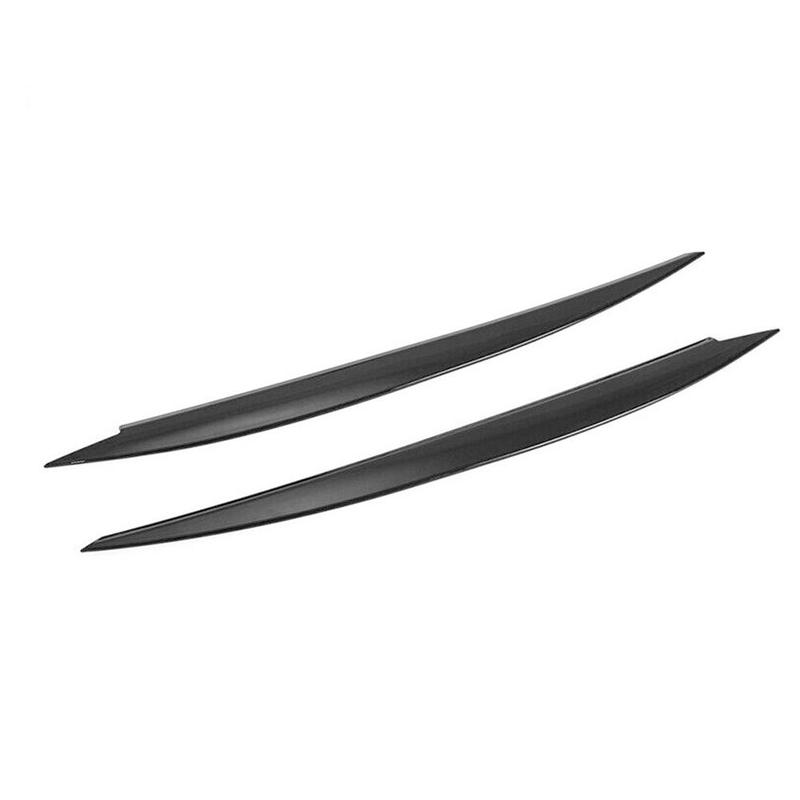 2pcs Car Headlight Eyebrow Eyelid Cover Trim For VOLKSWAGEN VW Golf 7 7.5 VII GTD R MK7 MK7.5 2013- Eye-catching Sticker