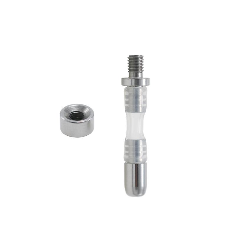 Men Short CB Lock Penis Cage Cock Lock Stainless Steel Chastity Lock Sex Toy Femdom BDSM Cock Ring Ball Stretcher