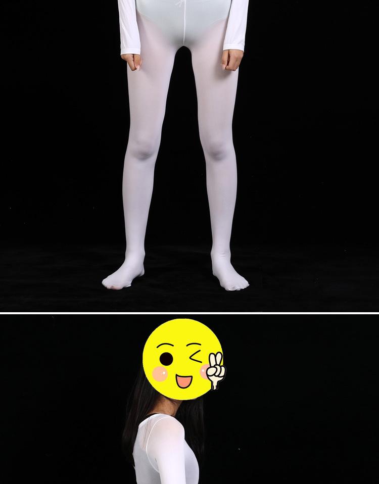Unisex Velvet Bodysuit: Sexy Thick Pantyhose with JJ Pouch for Crossdresser Transformation