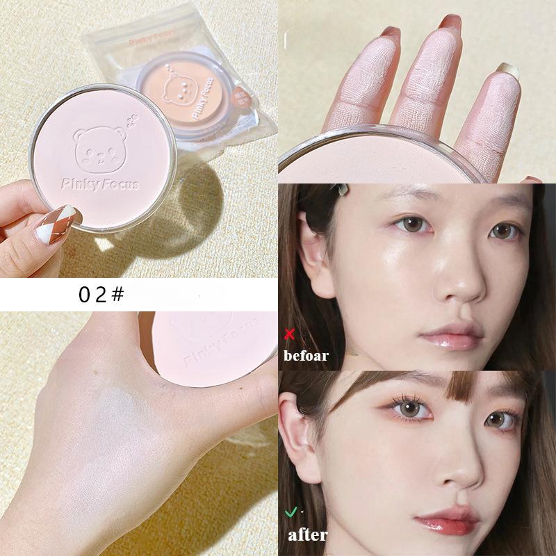 

Пудра для макияжа с контролем жирности, водостойкая увлажняющая стойкая пресс-пудра, осветляющий консилер, натуральный дышащий порошок, рассыпчатая пудра 02