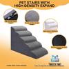Removable, Washable Non-Slip Pet Stairs for Beds - Sponge Ramp for Dogs