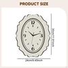 Wall Clock Decorative Aesthetic Vintage Funny Hanging Clock,Wall Ornament,for Living Room,Dining