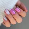 Purple Solid Color Wearable Nail Tips - Fake Nail Stickers