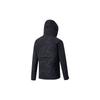Saucony Sports Lifestyle Series Hooded Loose Fit Zipper Design Raglan Long Sleeve Jacket Men Jacket Black Gray SC2249016A-PR112