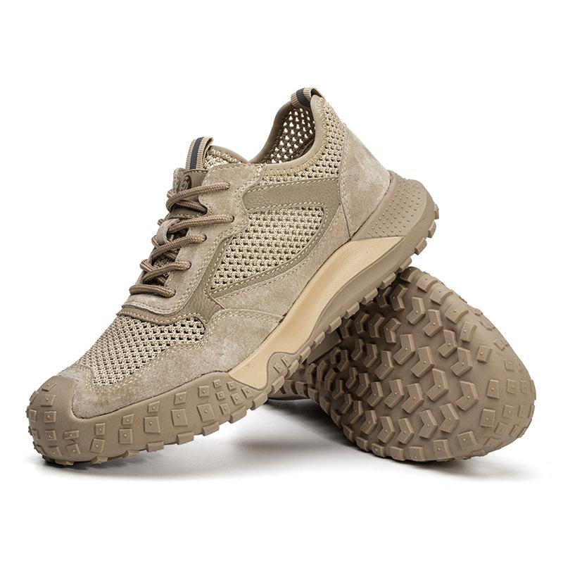 

Обувь для страхования труда Износостойкая обувь Мужская дезодорирующая обувь со стальным носком Защитная обувь, защищающая от проколов и ударов 46