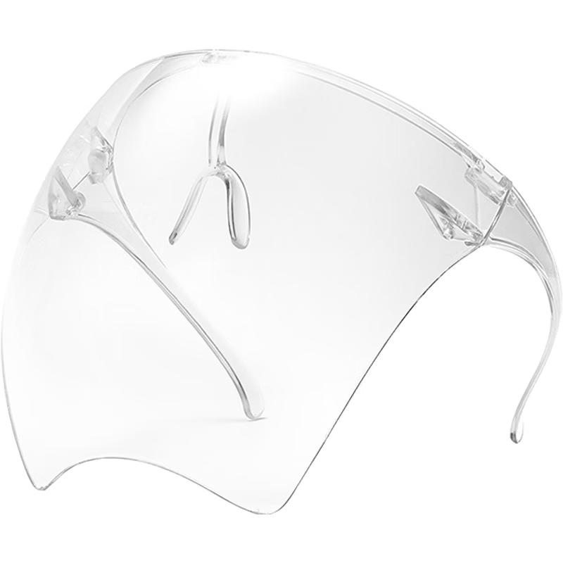 Head-Mounted Full-Face Safety Face Shield