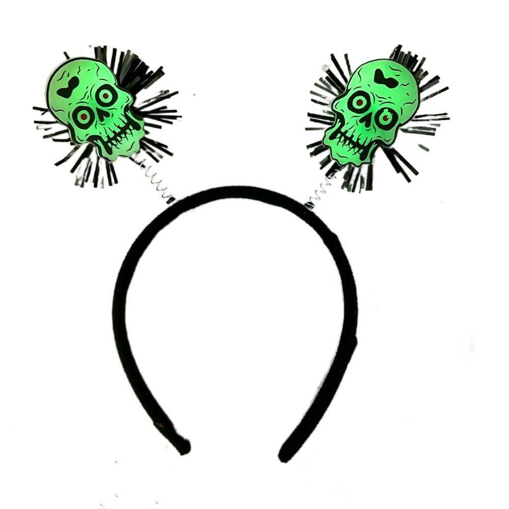 Headdress Halloween Headband Halloween Decoration Luminous Hair Bands Creative Bat Hair Hoop  Party