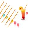 1/3/5Pcs Mini Small Plastic Fishing Rod Cupcake Toppers Birthday Party Favors Snack Cake Decorations Cocktail Picks Fruit Forks