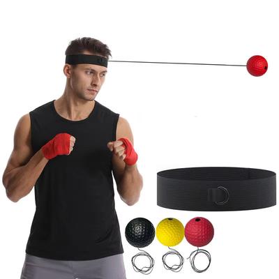 Elastisches Stirnband und Schwarzlicht-Kopfband-Stil Boxen Speedball Für Erwachsene Kinder Sport Rebound Reaktionsbälle