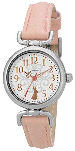 J-Axis Women s Antique Animal Icon Watch HL194-PI Pink