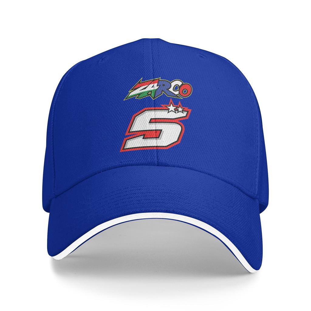 Summer 2025 No 5 Johann Zarco Moto Baseball Cap  Outdoor Gym Stylish Print Sun Hip Hop Hats Unisex-Teens High Quality Caps