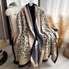 Winter Cashmere Scarf For Women Floral Shawl Wrap Female Pashmina Luxury  Poncho Thick Blanket Warm Bufanda Echarpe Femme