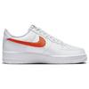 Nové Nike Air Force 1 Low '07 Spray Paint Swoosh Bílé Bezpečnostní Oranžové FJ4228-100