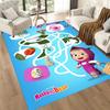 Masha Bear Area Rug Suitable for Dormitory Study Room Kitchen Foyer Antislip Carpet Decorate Offices Perfect Gift for Women/Men