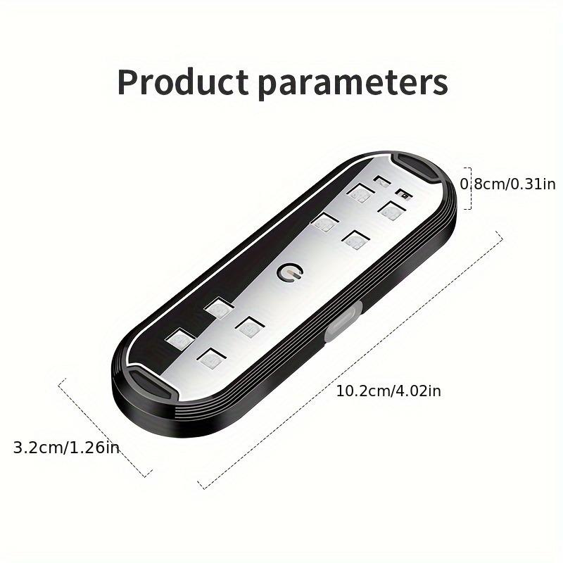 Car LED Welcome Lights Magnetic Door Safety Anti-Collision Accessories for Cars USB Rechargeable Ambient LED Lights