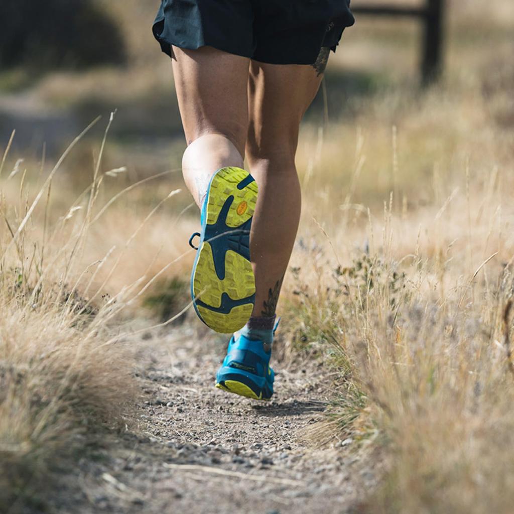 Pantofi de alergare ULTRAVENTURE 3 cm [Topo Athletic] Bărbați Albastru/Lime 28.5