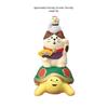 Lucky Cat Feng Shui Ornament for Home, Office, Car, or Store Decoration