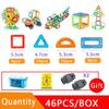 Large Educational Magnetic Tiles - Children's Development Toy for Creative Building and Thinking