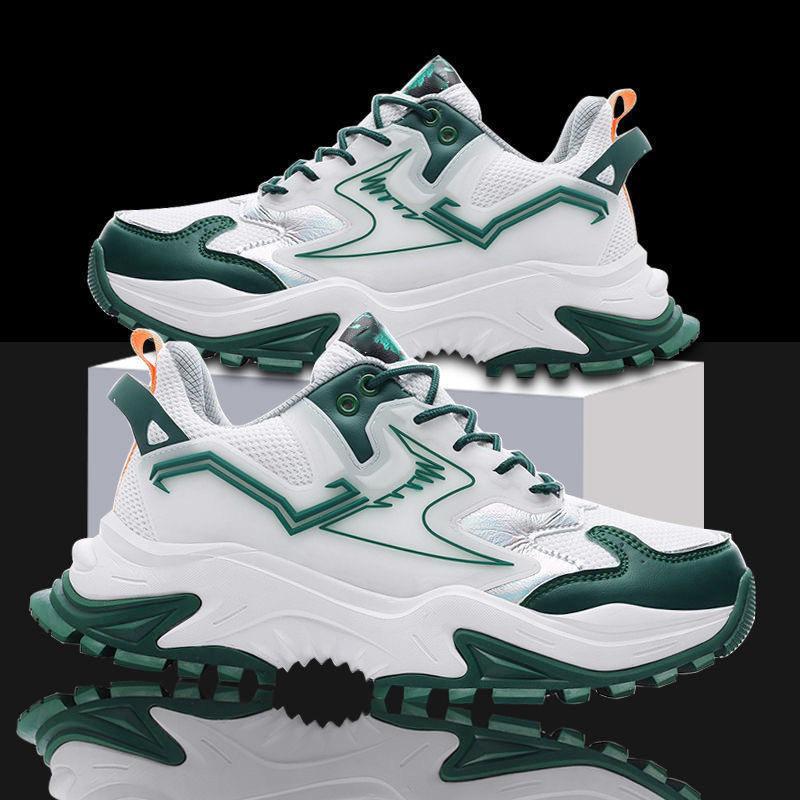 

Men s sports shoes 2025 spring and autumn new casual shoes fashion Korean version breathable running shoes men s shoes one 2025 39