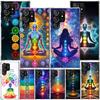 Yoga Chakra Spiritual Energy Universe Phnoe Case for Samsung Galaxy S26 S25 Edge S23 S24 Ultra S22 Plus S21 S20 FE Unique Cover