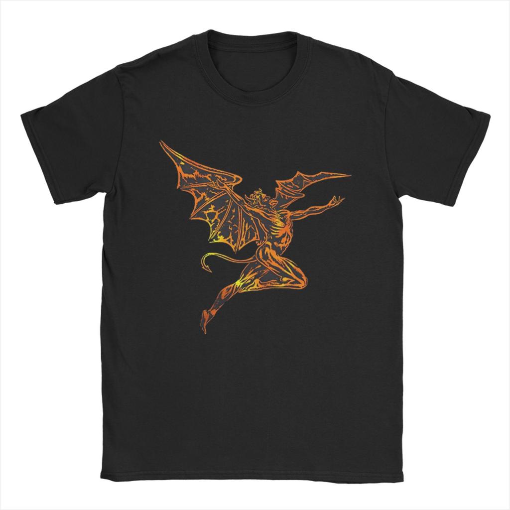 Novelty Space Black Tours Black-Sabbathed T-Shirts for Men Crew Neck Pure Cotton T Shirts Short Sleeve Tees Gift Clothes