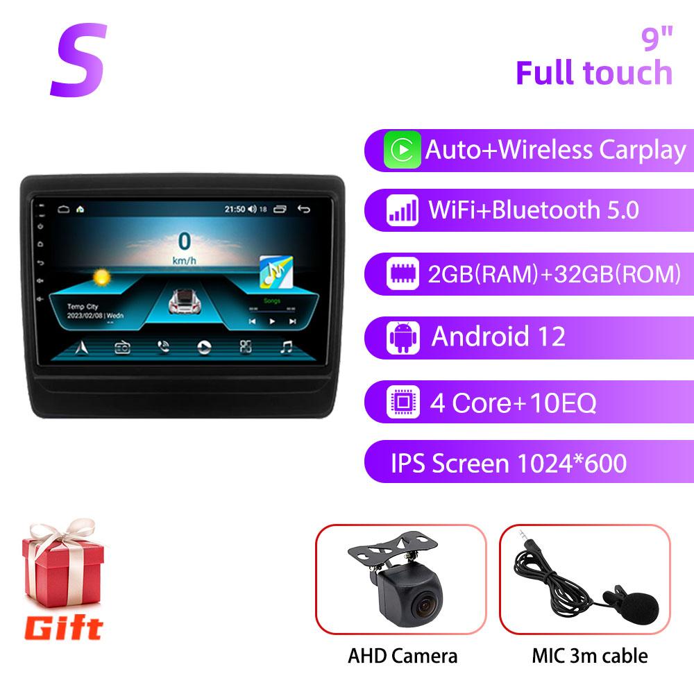 Hicar Android Car Radio Stereo for Isuzu D-MAX 2020-2025 2 Din Autoradio CarPlay GPS Navigation Car Multimedia Player Head Unit