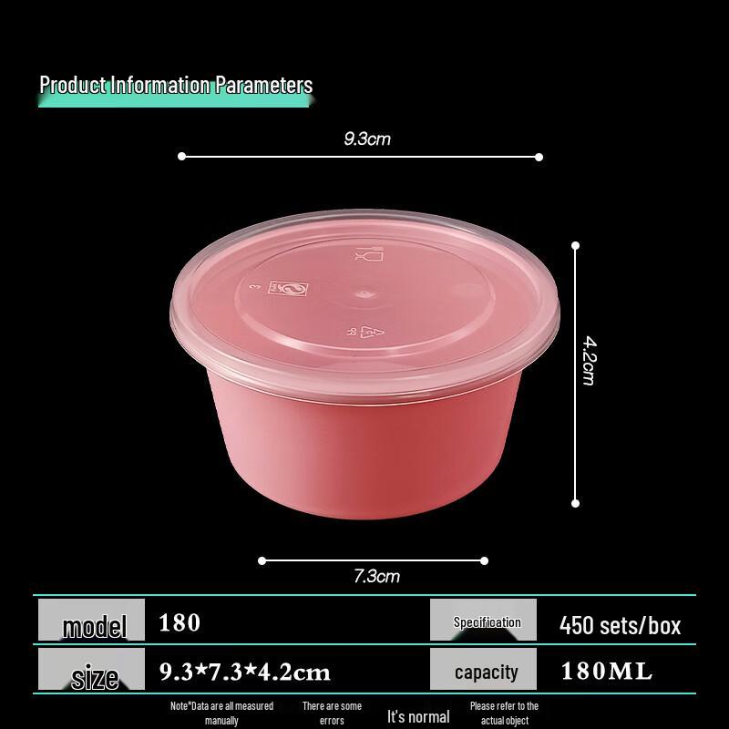 Disposable Round Meal Box