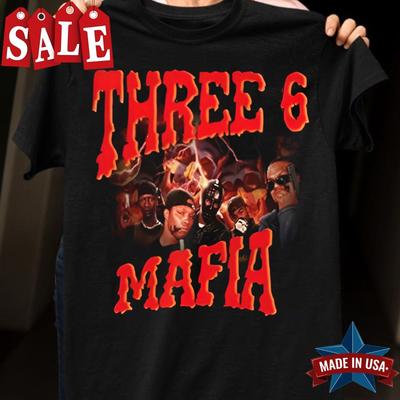 New Popular Three 6 Mafia Concert Unisex All Size
