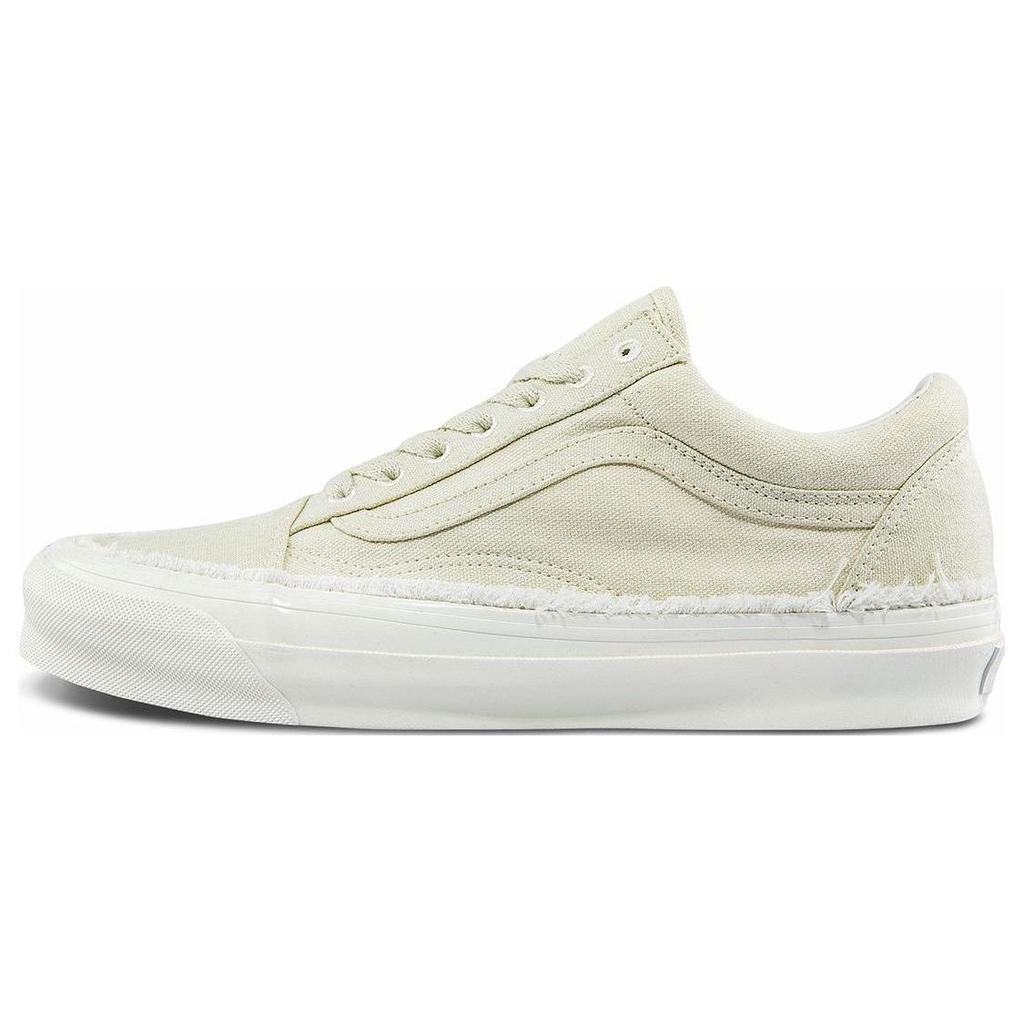 Vans OG Old Skool LX Raw Edge - Vintage White Unisex Sneakers True-White VN0A5FBE0VW